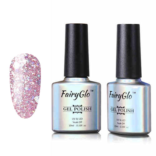 FairyGlo 10ml Neon Color Gel Nail Polish + 1 pcs Buffer Flie Soak off Gel Polish Set Bling Vernis Semi Permanent Gelpolish Kit