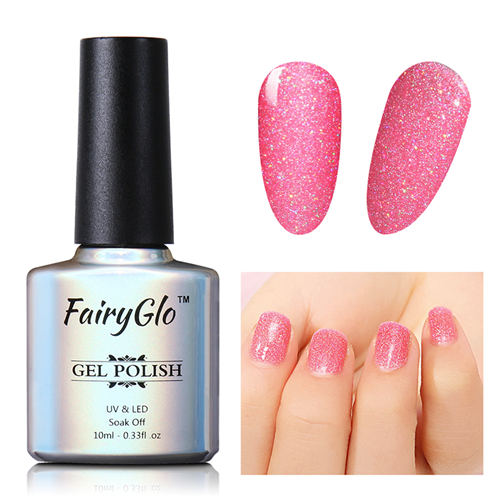 FairyGlo 10ml Neon Color Gel Nail Polish + 1 pcs Buffer Flie Soak off Gel Polish Set Bling Vernis Semi Permanent Gelpolish Kit