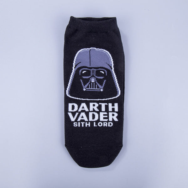 High Quality New Arrival Star Wars Patterns Cotton Casual Socks Men's Brand Casual Socks Free Shipping