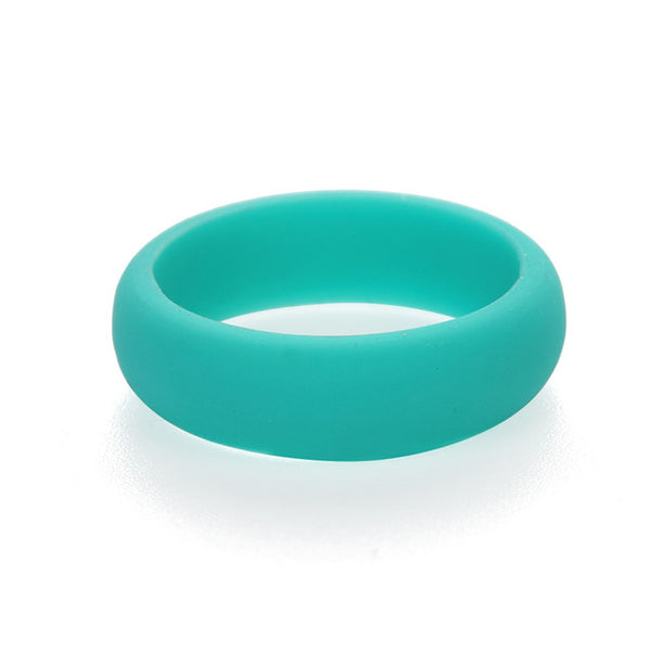 Trendy Popular 5 6 7 8 9 Size Environmental silicone Female Ring For Women Girls Office Lady Finger Jewelry