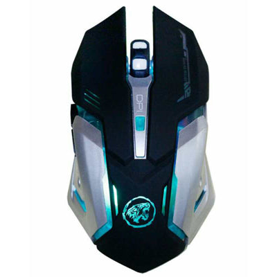 Rechargeable Wireless Gaming Mouse 7-color Backlight Breath Comfort Gamer Mice for Computer Desktop Laptop NoteBook PC