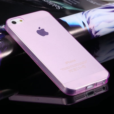 Cases For iPhone SE 5S  Soft Clear 0.33MM Super Slim TPU Gel Silicon Phone Case For Apple  iPhone 5 5S 5G Transparent Cover Bags