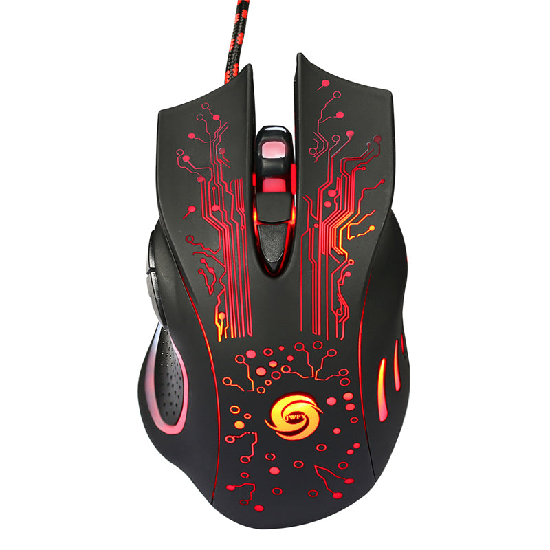 3200DPI LED Optical 6D USB Wired Gaming Mouse Game  Pro Gamer Mice For PC Laptop notebook Gamer Computer Mice mause