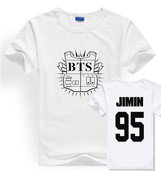 LUCKYFRIDAYF Kpop BTS Bangtan Boys JUNG KOOK JHOPE JIN JIMIN V SUGA T Shirts Women Short Sleeve Funny Cotton  T-shirt Loose Tops