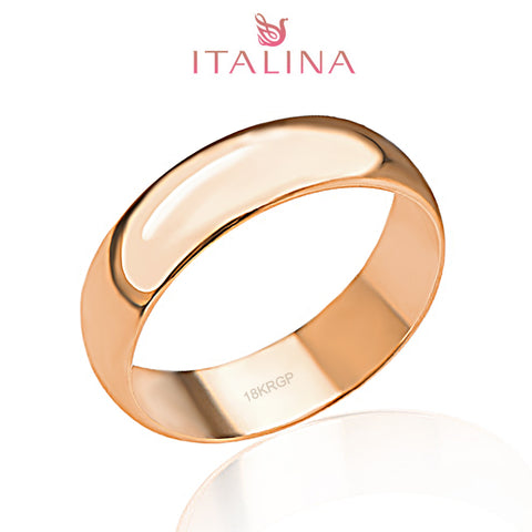 Sale Ring Italina Brand 3-12.5 Full Size Rose Gold Color Jewelry Children Anel Masculino Men Women Engagement Rings Couple Gift