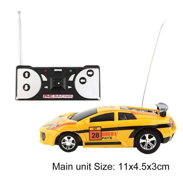 Super Mini Remote Control Car High Speed Cute Coke Cans Drift Charging Remote Control Car Children Kids Toy Gift New HOt!