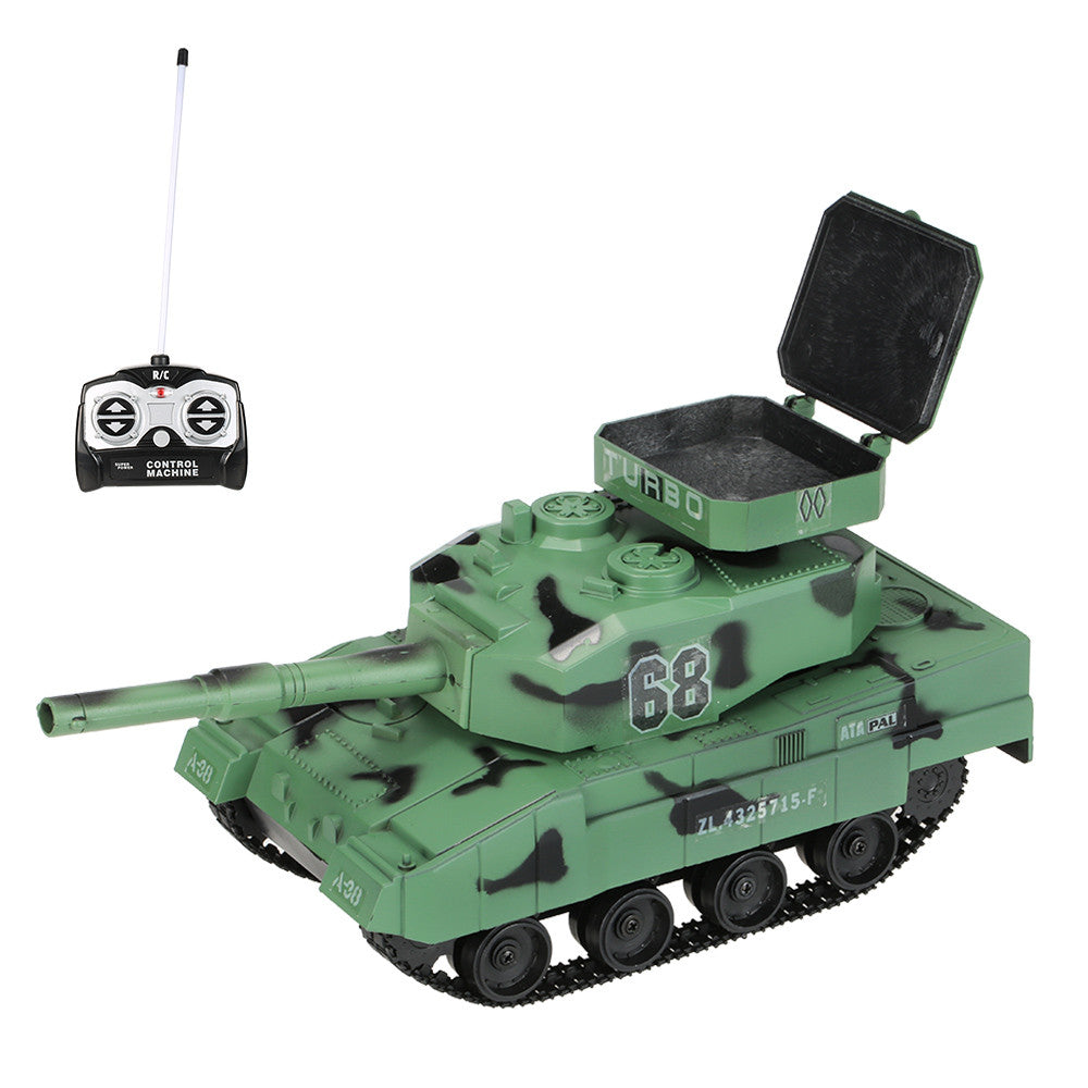 Original HENG LONG 3881 1/30 27MHz Super RC BB Cannon Airsoft Tank with 6mm BB Bullets Tank RC Toys for Kids