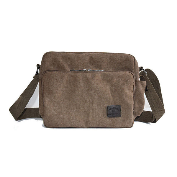 High Quality Men Canvas Bag Casual Travel Men's Crossbody Bag Luxury Men Messenger Bags