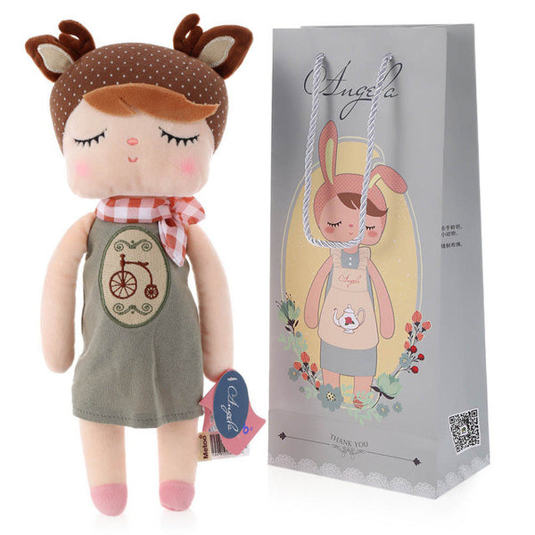 HOT Metoo reborn babies Novelty lovely Cartoon Animal Design Stuffed Plush Toy Cute Doll for Kids Birthday / Christmas Gift