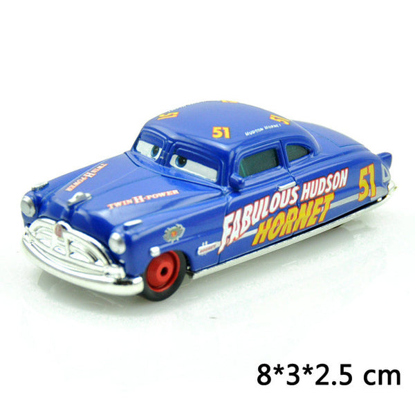 Disney Pixar Cars Metal Car 14Style Sarge Lizzie 1:55 Diecast Metal Alloy Car Toys Birthday Gift For Kids Children Cars Toys