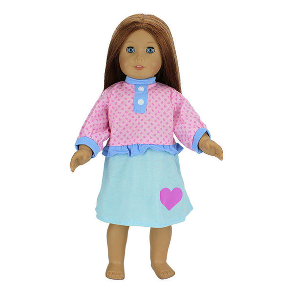 15 Colors American Girl Doll Dress 18 Inch Doll Clothes And Accessories Dresses
