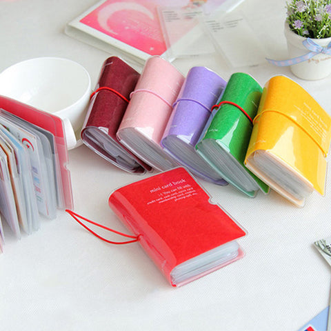 YOUYOU MOUSE New Fashion Men & Women Credit Card Holder/Case card holder Wallet Candy Color Business Cards Bag ID Holders
