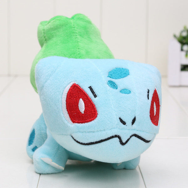 11-18cm Cute Plush Toys Pikachu Bulbasaur Jirachi Squirtle Totodile Dragonite Charmander Lapras Lugia Mudkip Poke Dolls