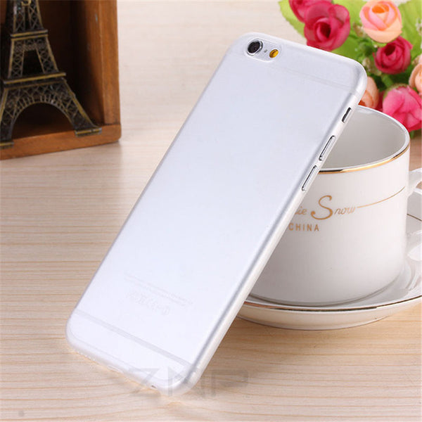 Matte Transparent Ultra-thin 0.3mm Back Full Case For iPhone 7 6 6s PC case Protective Cover for Apple iPhone 6 plus case p30