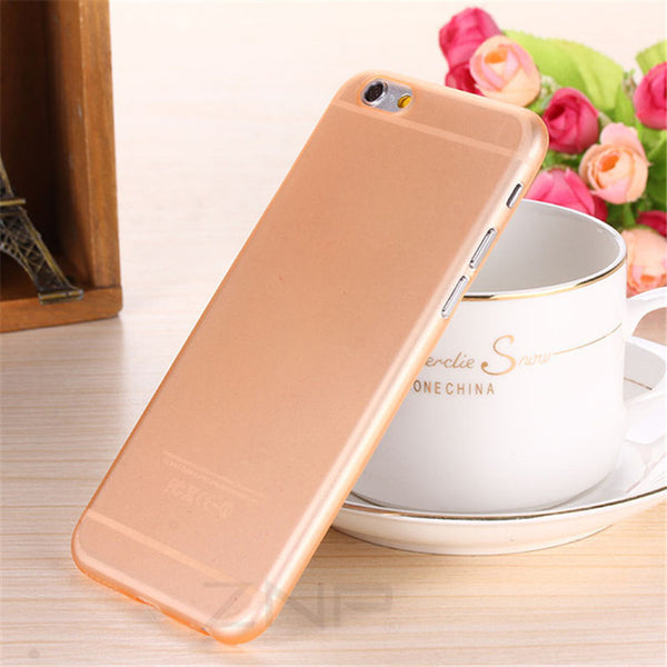 Matte Transparent Ultra-thin 0.3mm Back Full Case For iPhone 7 6 6s PC case Protective Cover for Apple iPhone 6 plus case p30