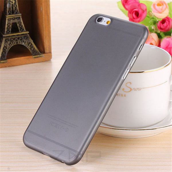 Matte Transparent Ultra-thin 0.3mm Back Full Case For iPhone 7 6 6s PC case Protective Cover for Apple iPhone 6 plus case p30