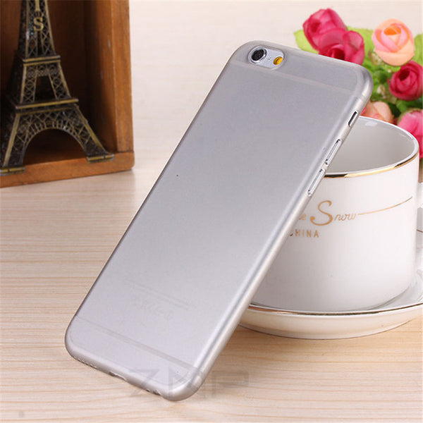 Matte Transparent Ultra-thin 0.3mm Back Full Case For iPhone 7 6 6s PC case Protective Cover for Apple iPhone 6 plus case p30