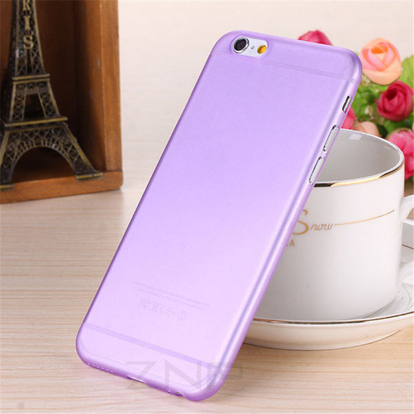 Matte Transparent Ultra-thin 0.3mm Back Full Case For iPhone 7 6 6s PC case Protective Cover for Apple iPhone 6 plus case p30