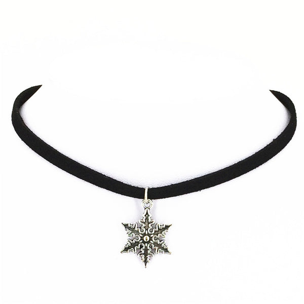 Hot new fashion torques Plain Black Velvet Ribbon statement Alloy Pendant Chokers Necklace women 2016 jewelry Gift free shipping