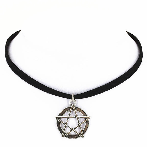 Hot new fashion torques Plain Black Velvet Ribbon statement Alloy Pendant Chokers Necklace women 2016 jewelry Gift free shipping