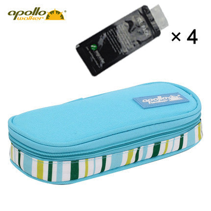 Apollo Insulin Cooler Bag Portable Insulated Diabetic Insulin Travel Case Cooler Box Bolsa Termica 600D Aluminum Foil ice bag