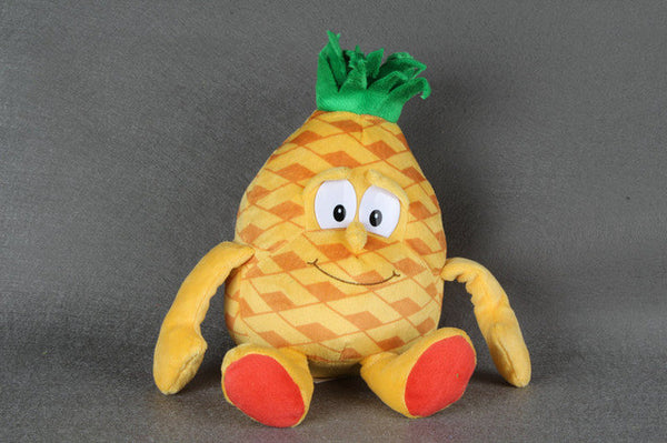 Original New Fruits Vegetables garlic Mushroom Cherry Starwberry 9" Soft Plush Doll Toy