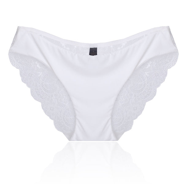 S-2XL! seamless low-Rise  women's sexy lace lady panties seamless cotton breathable panty Hollow briefs Plus Size girl underwear