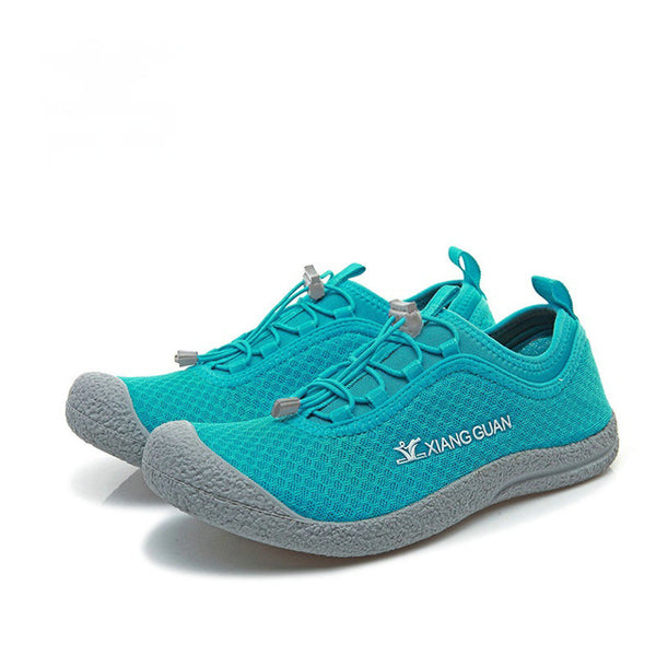 2016 XIANGGUAN comfortable breathable Lycra mesh fresh men &  women athletic botas trekking outdoor sport Sneaker Running shoes