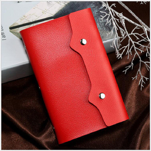 Fashion 108 Slots Credit Card Holder Bags Good Quality Leather Bussiness Cards Case Bank Id Card Holders Keeper Hot Sale LS1044