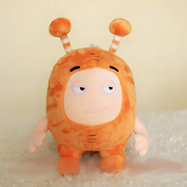 35CM Oddbods Newt Buuble Pogo Zee Jeff Fuse Slick Plush Dolls Stuffed Toys For Kids Christmas Gift