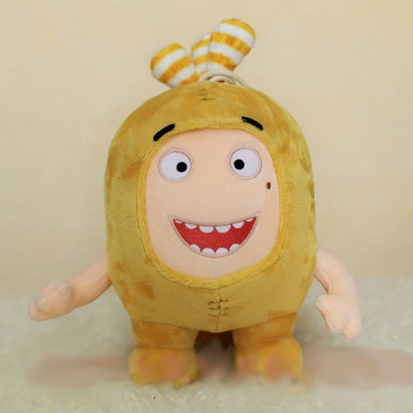 35CM Oddbods Newt Buuble Pogo Zee Jeff Fuse Slick Plush Dolls Stuffed Toys For Kids Christmas Gift