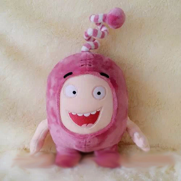 35CM Oddbods Newt Buuble Pogo Zee Jeff Fuse Slick Plush Dolls Stuffed Toys For Kids Christmas Gift