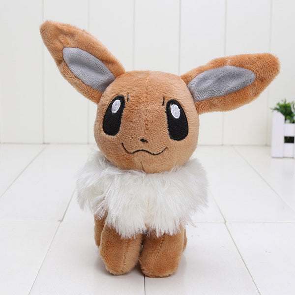 16-23cm Pikachu Eevee Sylveon Espeon Flareon Umbreon Glaceon Jolteon Vaporeon Leafeon Stuffed Doll Soft Plush Toys