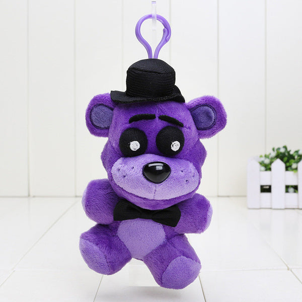 14cm FNAF Five nights at freddy's 4 toy fox Fazbear bonnie plush toys pendants keychains dolls soft stuffed toys Sister Location