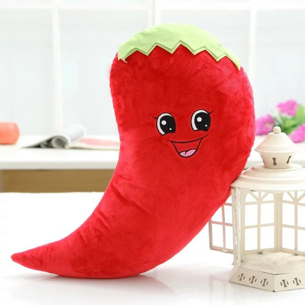 Cute super soft plush cartoon anime fruit vegetables Carrot Corn Broccoli sofa throw pillow toy doll,birthday gift for children