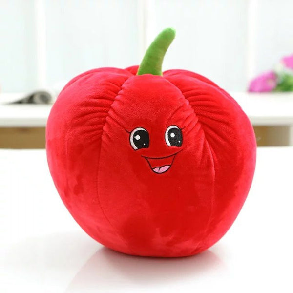 Cute super soft plush cartoon anime fruit vegetables Carrot Corn Broccoli sofa throw pillow toy doll,birthday gift for children