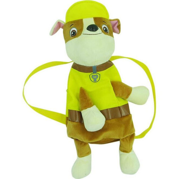 Cute Cartoon Puppy Patrol Plush Backpack 45CM, Children's bags Puppy Dog Patrol Anime Figure Juguetes Kids Toy