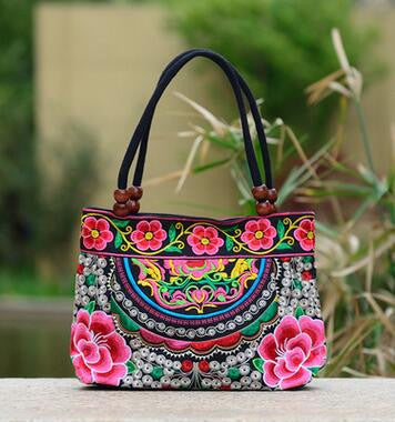 New Coming Fashion  Women' handbag!New nice Embroidered Lady bags national trend handbag embroidered embroidery Lady carry bag