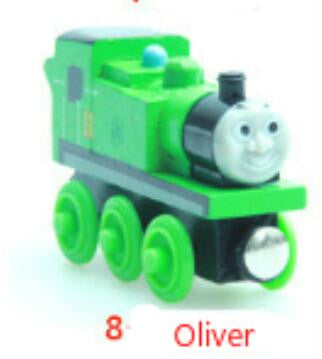 Thomas & His Friends-New Wooden Trains Anime Model Manetic Train Toys for Children Kids Gifts Spencer Edward Gordon James Percy