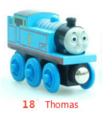 Thomas & His Friends-New Wooden Trains Anime Model Manetic Train Toys for Children Kids Gifts Spencer Edward Gordon James Percy