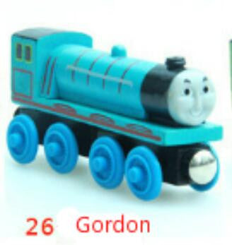 Thomas & His Friends-New Wooden Trains Anime Model Manetic Train Toys for Children Kids Gifts Spencer Edward Gordon James Percy