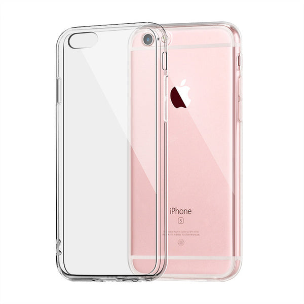 IQD For Apple iPhone 6 6s 7 Plus Case Clear TPU Cases Slim Crystal Silicone Protective sleeve Cover Transparent Fitted Soft hard