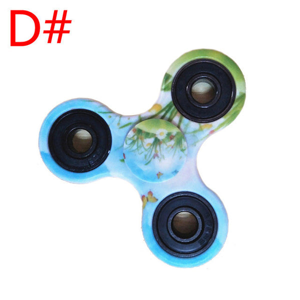 Tri Fidget Hand Spinner Triangle DIY Puzzle Finger Toy EDC Focus Toys For ADHD Learning &Educational Toy