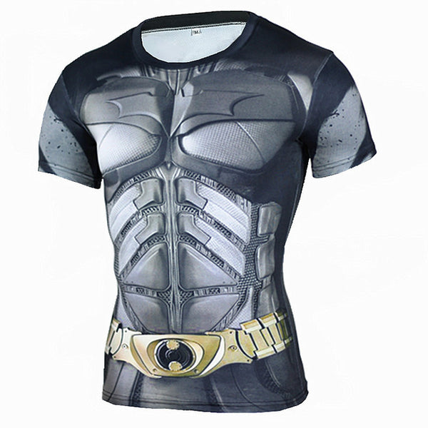 2017 Compression T-Shirt 3D Punisher Skull MMA Workout Crossfit T Shirt Fitness Tights Casual Shirts Brand Clothing Tee Shirt