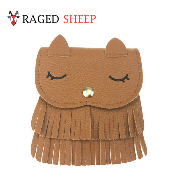 Raged Sheep Grils Small Coin Purse Change Tassels Wallet Kids Monederos Infantiles Bourse Monnaie Petite Taille Porte Monnaie