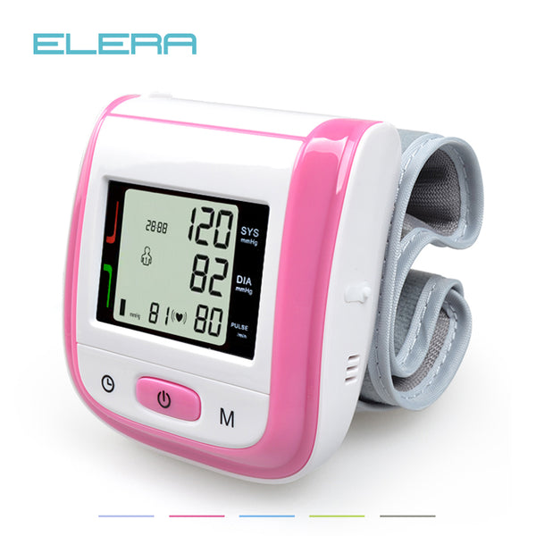Health Care Automatic Wrist Blood Pressure Monitor Digital LCD Wrist Cuff Blood Pressure Meter Esfingomanometro Tonometer