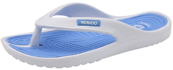 ROWOO EVA Women Casual Massage Durable Flip Flops and Beach Water-friendly Summer Sport Sandals Shoes RN260105 Free Shipping