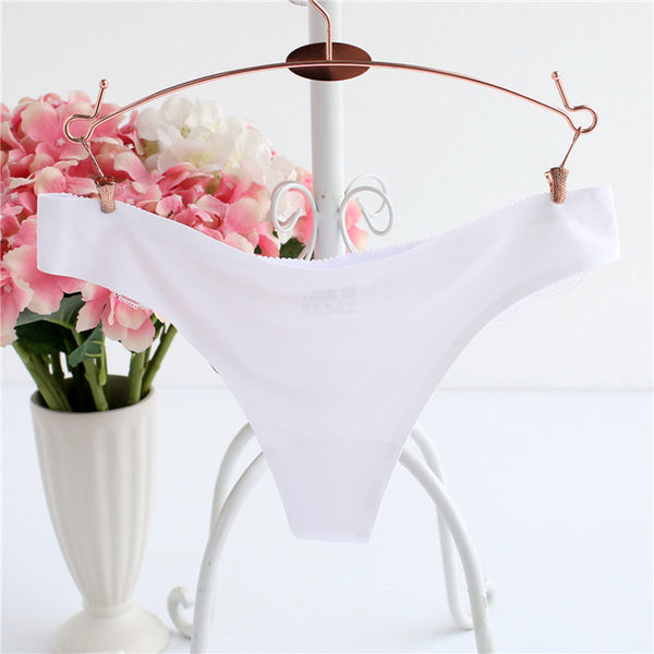 Plue Size Sexy G String Women Lace M L XL Briefs Satin Underwear Fashion Panties Thong