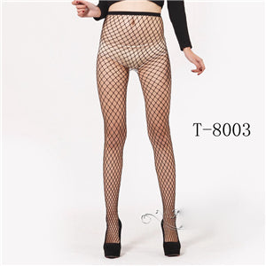 Women Hot Fishnet Tights Sexy Stockings Visnet Panty Sexy Pantyhose In A Grid Female Slim Fishnet Stockings  Plus Size SW024