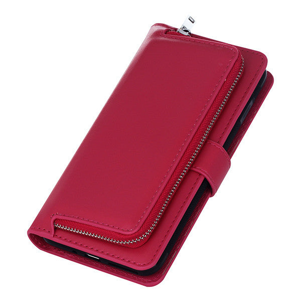 Leather Flip For Iphone 7 6 6s Plus Cover 2 in 1 Multifunction Wallet Case For Samsung Galaxy S5 S6 S7 edge S8 Plus Phone bag